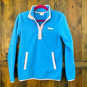 Columbia Quarter Zip Shell - women’s small